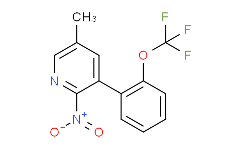 AM29143 | 1261507-90-7 | 5-Methyl-2-nitro-3-(2-(trifluoromethoxy)phenyl)pyridine