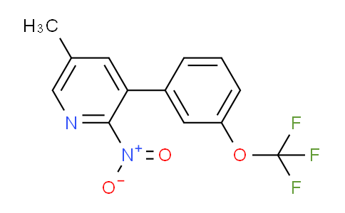 AM29144 | 1261833-57-1 | 5-Methyl-2-nitro-3-(3-(trifluoromethoxy)phenyl)pyridine