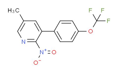 AM29145 | 1261867-40-6 | 5-Methyl-2-nitro-3-(4-(trifluoromethoxy)phenyl)pyridine