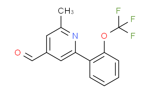 AM29149 | 1261833-69-5 | 2-Methyl-6-(2-(trifluoromethoxy)phenyl)isonicotinaldehyde