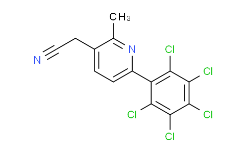 AM29188 | 1361516-60-0 | 2-Methyl-6-(perchlorophenyl)pyridine-3-acetonitrile