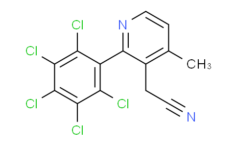 AM29191 | 1361662-36-3 | 4-Methyl-2-(perchlorophenyl)pyridine-3-acetonitrile