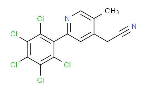 AM29193 | 1361517-10-3 | 5-Methyl-2-(perchlorophenyl)pyridine-4-acetonitrile
