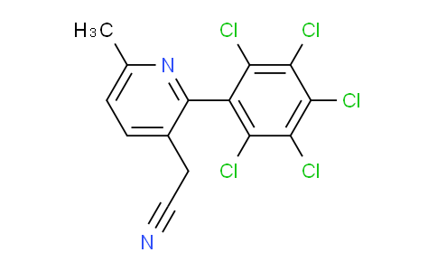 AM29194 | 1361653-48-6 | 6-Methyl-2-(perchlorophenyl)pyridine-3-acetonitrile