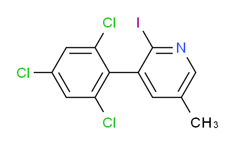AM29204 | 1361468-68-9 | 2-Iodo-5-methyl-3-(2,4,6-trichlorophenyl)pyridine