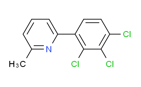 2-Methyl-6-(2,3,4-trichlorophenyl)pyridine