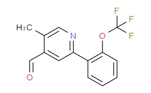 AM29236 | 1261767-75-2 | 5-Methyl-2-(2-(trifluoromethoxy)phenyl)isonicotinaldehyde