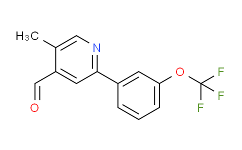 AM29237 | 1261782-06-2 | 5-Methyl-2-(3-(trifluoromethoxy)phenyl)isonicotinaldehyde