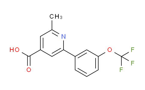 AM29243 | 1261623-18-0 | 2-Methyl-6-(3-(trifluoromethoxy)phenyl)isonicotinic acid