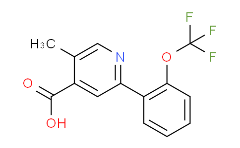 AM29248 | 1261451-17-5 | 5-Methyl-2-(2-(trifluoromethoxy)phenyl)isonicotinic acid