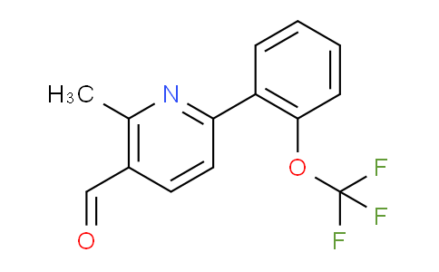 AM29251 | 1261867-61-1 | 2-Methyl-6-(2-(trifluoromethoxy)phenyl)nicotinaldehyde