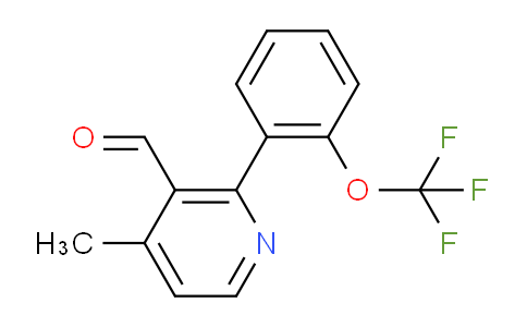 AM29254 | 1261767-78-5 | 4-Methyl-2-(2-(trifluoromethoxy)phenyl)nicotinaldehyde