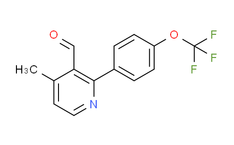 AM29256 | 1261451-18-6 | 4-Methyl-2-(4-(trifluoromethoxy)phenyl)nicotinaldehyde