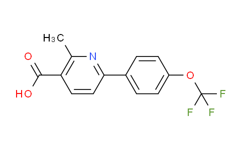 AM29265 | 1261767-81-0 | 2-Methyl-6-(4-(trifluoromethoxy)phenyl)nicotinic acid