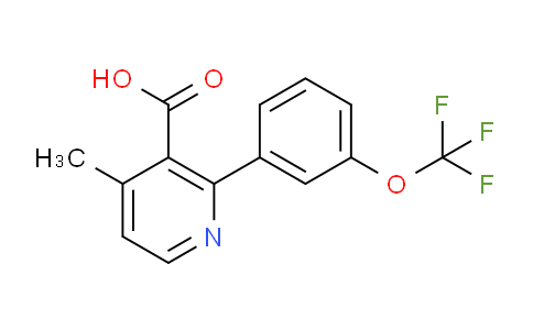 AM29267 | 1261560-64-8 | 4-Methyl-2-(3-(trifluoromethoxy)phenyl)nicotinic acid