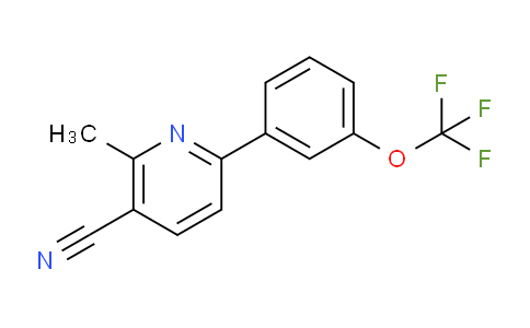 AM29276 | 1261617-81-5 | 2-Methyl-6-(3-(trifluoromethoxy)phenyl)nicotinonitrile