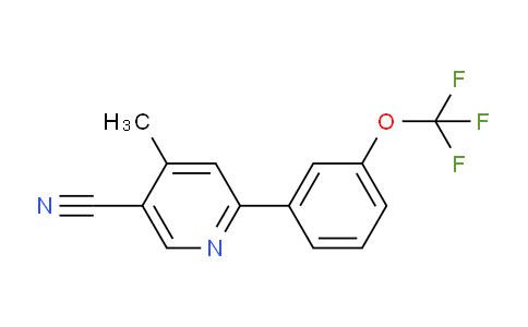AM29279 | 1261834-02-9 | 4-Methyl-6-(3-(trifluoromethoxy)phenyl)nicotinonitrile