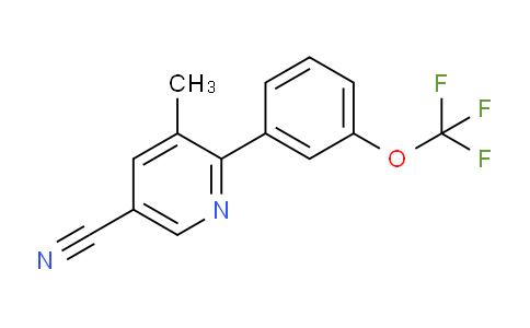 AM29282 | 1261867-70-2 | 5-Methyl-6-(3-(trifluoromethoxy)phenyl)nicotinonitrile
