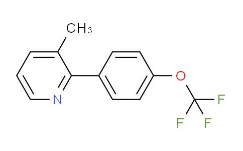 3-Methyl-2-(4-(trifluoromethoxy)phenyl)pyridine
