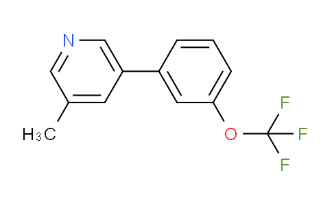 3-Methyl-5-(3-(trifluoromethoxy)phenyl)pyridine
