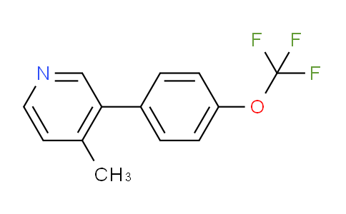 AM29307 | 1261530-02-2 | 4-Methyl-3-(4-(trifluoromethoxy)phenyl)pyridine