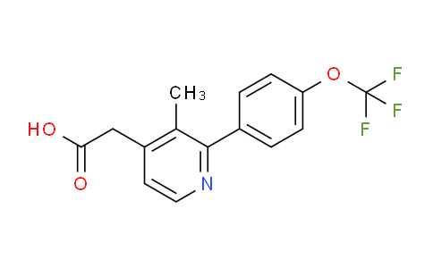 AM29324 | 1261658-38-1 | 3-Methyl-2-(4-(trifluoromethoxy)phenyl)pyridine-4-acetic acid