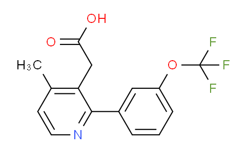 AM29329 | 1261782-50-6 | 4-Methyl-2-(3-(trifluoromethoxy)phenyl)pyridine-3-acetic acid