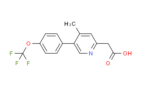 AM29336 | 1261560-74-0 | 4-Methyl-5-(4-(trifluoromethoxy)phenyl)pyridine-2-acetic acid