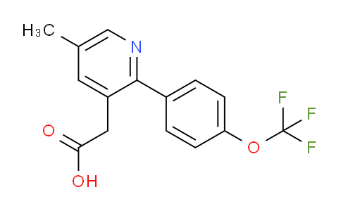 AM29341 | 1261617-93-9 | 5-Methyl-2-(4-(trifluoromethoxy)phenyl)pyridine-3-acetic acid