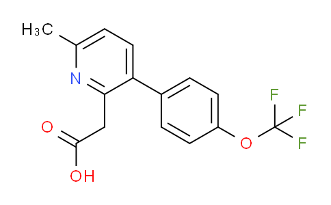 AM29351 | 1261655-80-4 | 6-Methyl-3-(4-(trifluoromethoxy)phenyl)pyridine-2-acetic acid