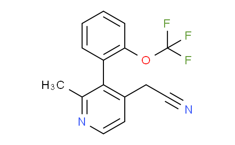 AM29352 | 1261750-56-4 | 2-Methyl-3-(2-(trifluoromethoxy)phenyl)pyridine-4-acetonitrile