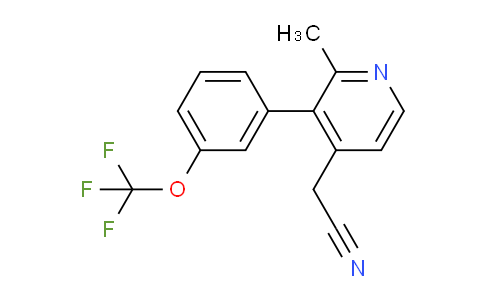 AM29353 | 1261838-45-2 | 2-Methyl-3-(3-(trifluoromethoxy)phenyl)pyridine-4-acetonitrile