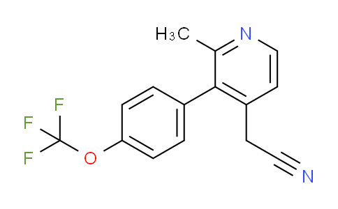 AM29354 | 1261832-10-3 | 2-Methyl-3-(4-(trifluoromethoxy)phenyl)pyridine-4-acetonitrile