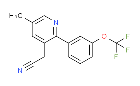 AM29369 | 1261768-00-6 | 5-Methyl-2-(3-(trifluoromethoxy)phenyl)pyridine-3-acetonitrile