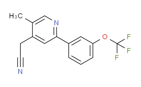 AM29370 | 1261511-36-7 | 5-Methyl-2-(3-(trifluoromethoxy)phenyl)pyridine-4-acetonitrile