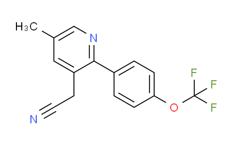 AM29371 | 1261618-02-3 | 5-Methyl-2-(4-(trifluoromethoxy)phenyl)pyridine-3-acetonitrile