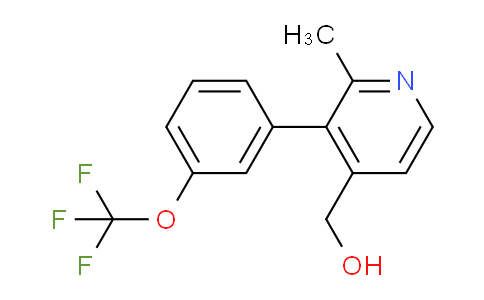2-Methyl-3-(3-(trifluoromethoxy)phenyl)pyridine-4-methanol