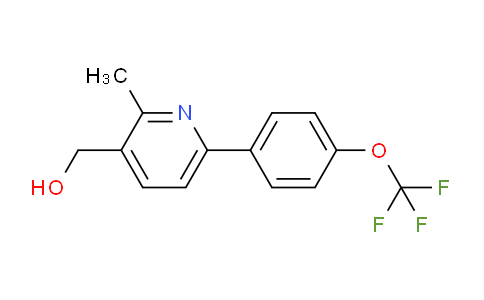 2-Methyl-6-(4-(trifluoromethoxy)phenyl)pyridine-3-methanol