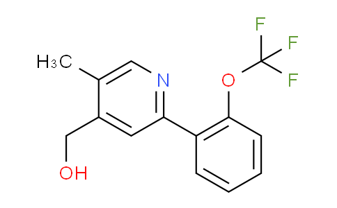 AM29392 | 1261658-41-6 | 5-Methyl-2-(2-(trifluoromethoxy)phenyl)pyridine-4-methanol