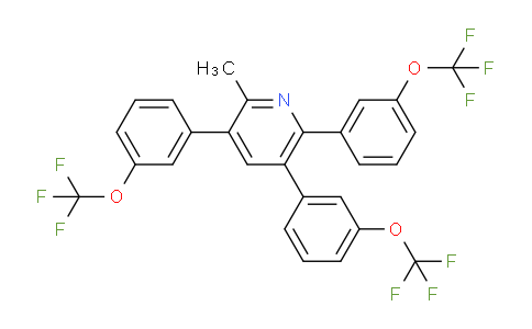 AM29404 | 1261561-15-2 | 2-Methyl-3,5,6-tris(3-(trifluoromethoxy)phenyl)pyridine