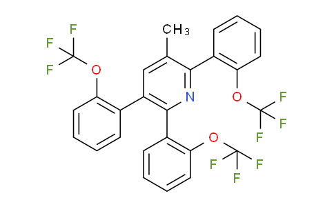 AM29406 | 1261832-64-7 | 3-Methyl-2,5,6-tris(2-(trifluoromethoxy)phenyl)pyridine