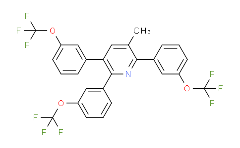AM29407 | 1261531-73-0 | 3-Methyl-2,5,6-tris(3-(trifluoromethoxy)phenyl)pyridine