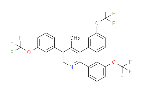 AM29410 | 1261744-76-6 | 4-Methyl-2,3,5-tris(3-(trifluoromethoxy)phenyl)pyridine