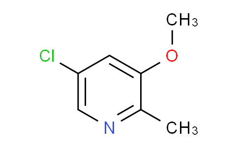 5-Chloro-3-methoxy-2-methylpyridine