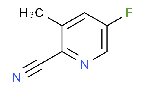 2-Cyano-5-fluoro-3-methylpyridine
