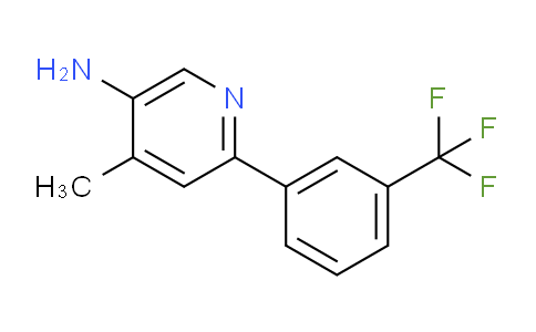 5-Amino-4-methyl-2-(3-(trifluoromethyl)phenyl)pyridine