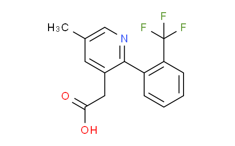 AM29483 | 1261600-82-1 | 5-Methyl-2-(2-(trifluoromethyl)phenyl)pyridine-3-acetic acid
