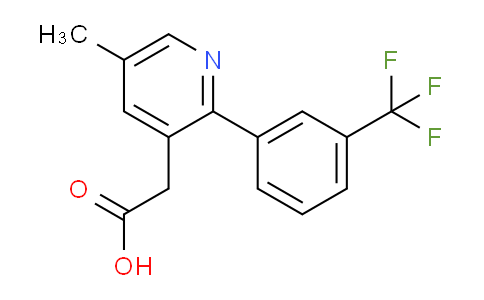 AM29485 | 1261634-34-7 | 5-Methyl-2-(3-(trifluoromethyl)phenyl)pyridine-3-acetic acid