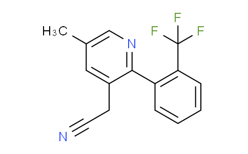AM29513 | 1261726-55-9 | 5-Methyl-2-(2-(trifluoromethyl)phenyl)pyridine-3-acetonitrile