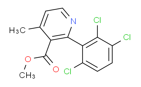 AM29521 | 1361675-74-2 | Methyl 4-methyl-2-(2,3,6-trichlorophenyl)nicotinate